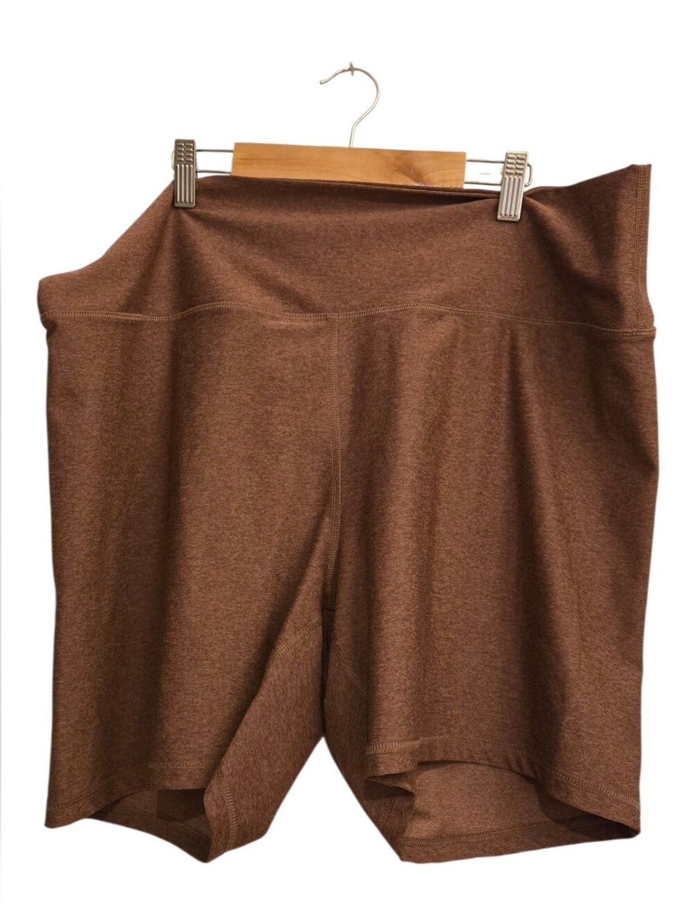 Old Navy High Waisted Slub-Knit Athletic Bike Shorts 5" inseam Size XXL Active